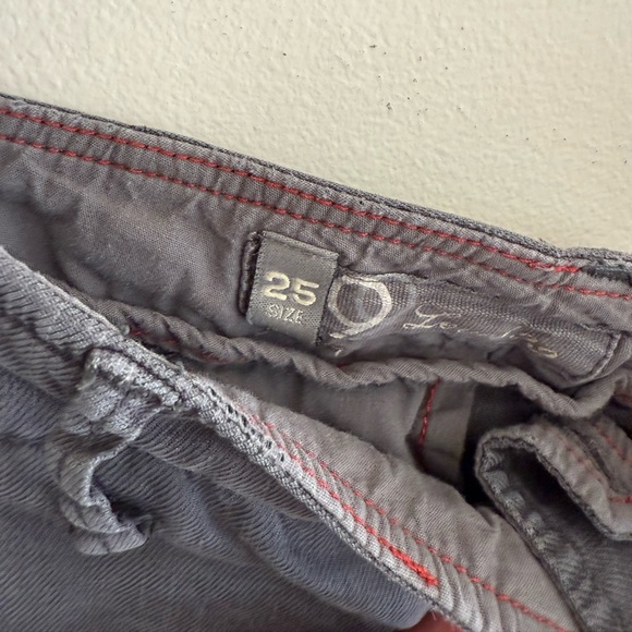 Anthropologie level 99. wide leg pants. Blue grey. Size 25. EUC - Picture 3 of 7